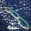 Vue satellite de l’atoll de Reao.