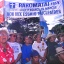 Les Raromatai manifestent contre la reprise des essais à Papeete (1995)
