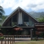 L’entrée de l’Assemblée de la Polynésie française.